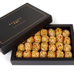 Maamoul Pistachio & Date Small Box 850g - Middle Eastern Filled Shortbread Cookies