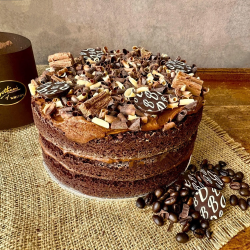 Luxury Belgian Chocolate Cake