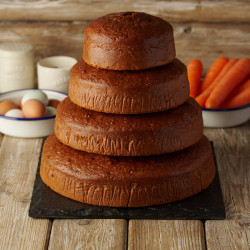 Ready to Decorate Carrot Cake