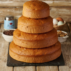 Ready to Decorate Coffee & Walnut Cake