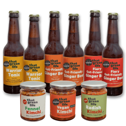 Ultimate Kimchi Lover Gift Set - Probiotic Food & Drink Bundle