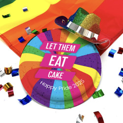 Let Them Eat Pride Letterbox Cake