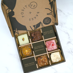 Artisan Brownie Collection | Box of 6 | By Positive Bakes