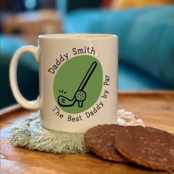 Personalised Golf Dad Mug