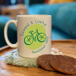 Personalised Cyclist Dad Mug
