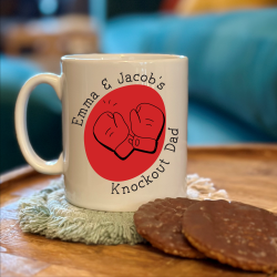Personalised Knockout Dad Mug