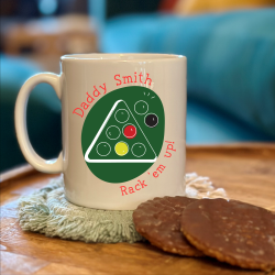 Personalised Snooker Or Pool Dad Mug