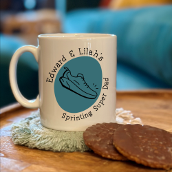 Personalised Running Mug For Dad