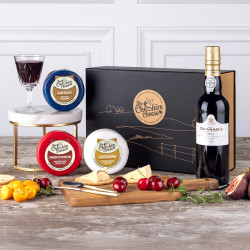 'Perfect Companions' Port & Cheese Gift Hamper