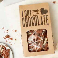Honeycomb Crunch Milk Chocolate Shards | Handmade Flavoured Chocolate Gift | Belgian Milk Chocolate | Fairtrade