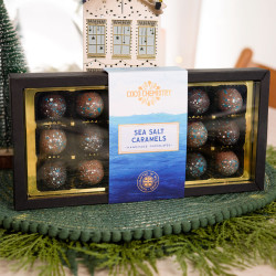 Birthday Truffle Gift Box, Salted Caramel - Box of 18 (245g) - Handmade Chocolates