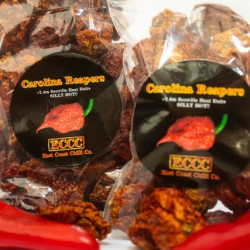 Carolina Reaper Dried Chillies - Extremely Hot - 10g, 25g, 50g, 100g Packs - Whole Chillies for Cooking