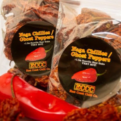 Nagas Dried Chillies - Very Hot - 10g, 50g, 100g Packs - Whole Ghost Chillies for Cooking