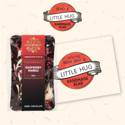 Little Birthday Hug Gift Box - Handmade Chocolate Slab & Gift Message