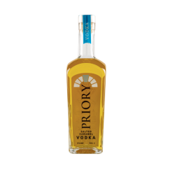 Priory Salted Caramel Vodka - 700ml Bottle | Potato-Based Spirit | 31% ABV