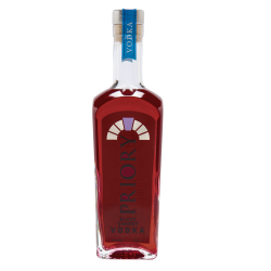Priory Black Cherry Vodka - 700ml Bottle | Potato-Based Spirit | 31% ABV