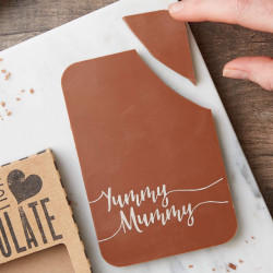 Chocolate Gift for Mum | 'Yummy Mummy' Milk Chocolate Bar | Fairtrade | Belgian Chocolate | Handmade