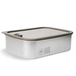 Prep & Store Steel & Glass Food Container - Large 2.4 litre - Plastic Free
