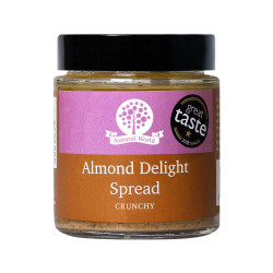 Almond Delight Spread Twin Pack - No Added Sugar - All Natural, Handmade Nut Butter - 2 x 170g Jars
