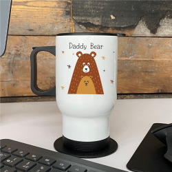 Personalised Daddy Bear Travel Mug