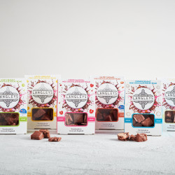 Rocky Six – Chocolate Rocky Road Selection – 6 x 80g Cartons - Mixed Flavours - Handmade in Cornwall