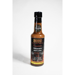 Habanero and Lime Hot Sauce - Hot Chilli Sauce - Mexican Flavours - 159g Bottle