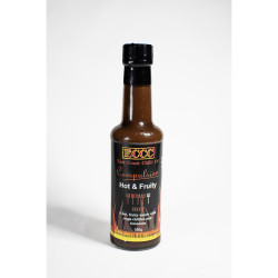 Hot and Fruity Hot Sauce - Hot Chilli Sauce - Made with Naga Chilli - 166g Bottle