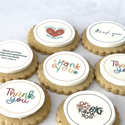 Thank You Message Biscuit Gift Box