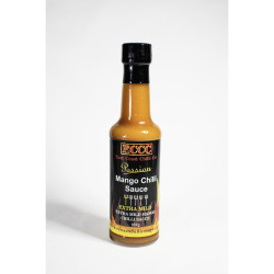Mango Hot Sauce - Extra Mild Chilli Sauce - Sweet & Fresh Flavour - 167g Bottle