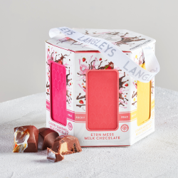 Milk Chocolate Puddings Collection Carousel – 21-Piece Gift Box - Cherry Bakewell, Eton Mess, Lemon Meringue