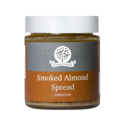 Smoked Almonds Spread Twin Pack - No Added Sugar - All Natural, Handmade Nut Butter - 2 x 170g Jars