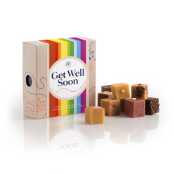 Get Well Soon Afternoon Tea Fudge Selection - 9 Piece Gift Box
