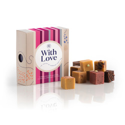With Love Afternoon Tea Fudge Selection - 9 Piece Gift Box