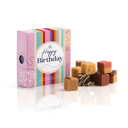 Happy Birthday Tasting Menu Fudge Selection - 9 Piece Gift Box