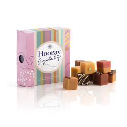 Congratulations Tasting Menu Fudge Selection - 9 Piece Gift Box