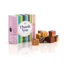 Thank You Tasting Menu Fudge Selection - 9 Piece Gift Box