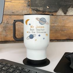 Personalised Best Teacher In The Universe Travel Mug