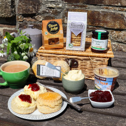 Devon Cream Tea for Four Hamper