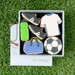 Football Biscuit Box