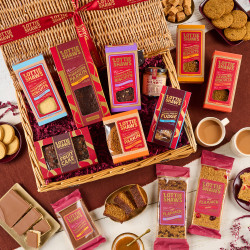 Classic Yorkshire Basket Hamper of Baked Treats