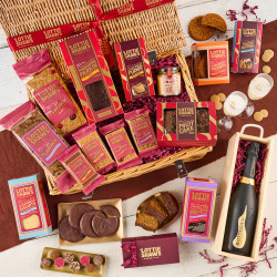 The Finest Yorkshire Basket Hamper with Bubbles