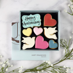 Happy Anniversary Biscuit Box