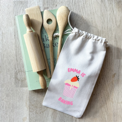 Personalised Kids Baking Gift Set