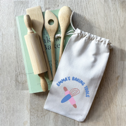 Personalised Kids Baking Tools Set