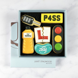 New Driver Biscuit Box