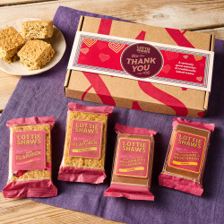 Thank You Selection Box of Baked Treats - Letter Box Friendly Gift