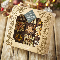 Festive Chocolate Truffle Cakes - Gifting Box