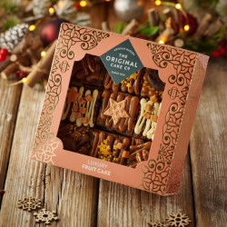 Christmas Spiced Rum, Date &amp; Caramel Fruit Cake- Christmas Gifting Selection