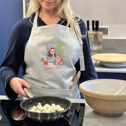 Personalised Pigs In Blankets Christmas Apron