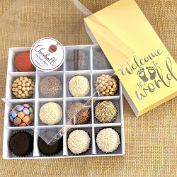 Welcome to the World Gourmet Brigadeiro Gift Box of 16
